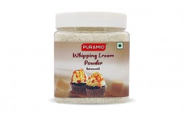 Puramio Whipping Cream Powder Butterscotch  Plastic Jar  250 grams